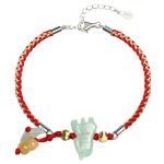 Buddha Stones Chinese Zodiac Jade Prosperity Red String Bracelet Anklet Bracelet BS 16
