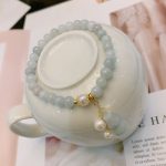 Buddha Stones Natural Jade Pearl Gourd Prosperity Luck Bracelet Bracelet BS 5