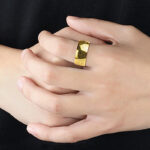 Buddha Stones FengShui Buddhism Ancient Heart Sutra Lucky Ring Ring BS 4