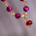 Buddha Stones Red Tiger Eye PiXiu Fox Protection Self Confidence Bracelet Bracelet BS 4