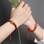 Buddha Stones Colorful Rope True Love Knot Luck Handmade Bracelet Bracelet BS 17