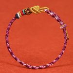 Buddha Stones Handmade Dunhuang Colorful Rope Protection Braid String Bracelet Bracelet BS 5