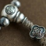 Buddha Stones 108 Mala Beads 925 Sterling Silver Red Agate Turquoise Confidence Charm Bracelet Mala Bracelet BS 5