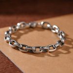 Buddha Stones 925 Sterling Silver Six True Words Wisdom Calm Bracelet Bracelet BS 3