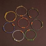 Buddha Stones Handmade Colorful Rope King Kong Knot Braided Luck Bracelet Bracelet BS 19