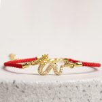 Buddha Stones 925 Sterling Silver Year Of The Dragon Auspicious Golden Dragon Luck Red Rope Chain Bracelet (Extra 30% Off | USE CODE: FS30) Bracelet BS 6
