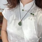 Buddha Stones Laughing Buddha Hetian Jade Healing Calm Necklace String Pendant Necklaces & Pendants BS 3