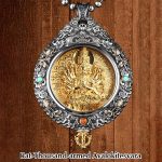 Buddha Stones Chinese Zodiac Natal Buddha Thangka Nine Palaces Eight Diagrams Wealth Rotatable Necklace Pendant Necklaces & Pendants BS Rat-Thousand-armed Avalokitesvara