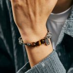 Buddha Stones 925 Sterling Silver Tiger's Eye Colorful Cotton Rope Handmade Willpower Bracelet Bracelet BS 4