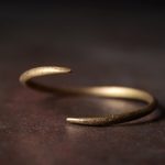 Buddha Stones Simple Design Copper Luck Adjustable Cuff Bracelet Bracelet Bangle BS 7