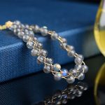 Buddha Stones Natural Moonstone Love Blessing Bracelet Bracelet BS 1