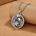 Buddha Stones Tibetan Copper Koi Fish Healing Necklace Necklaces & Pendants BS 6