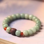 Buddha Stones Bodhi Seed Auspicious Cloud Fu Character Bead Peace Bracelet Bracelet BS 3