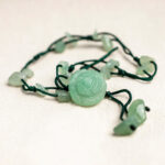 Buddha Stones Amethyst Pink Crystal Green Aventurine Rose Inner Peace Healing Anklet Anklet BS 19