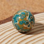 Buddha Stones Natural Multicolored Lacquer Beads Calm Bracelet Bracelet BS 12