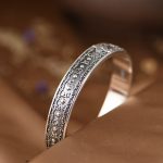Buddha Stones 925 Sterling Silver Om Mani Padme Hum Double Dorje Engraved Wisdom Cuff Bracelet Bangle Bracelet Bangle BS 5