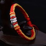 Buddha Stones Colorful Rope True Love Knot Luck Handmade Bracelet Bracelet BS 8