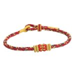 Buddha Stones Handmade Colorful Rope King Kong Knot Braided Luck Bracelet Bracelet BS 11