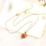 Buddha Stones 925 Sterling Silver Tibet Lotus Prayer Wheel Red Agate Enlightenment Necklace Pendant Necklaces & Pendants BS 8