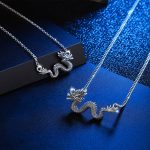 Buddha Stones 925 Sterling Silver Year Of The Dragon Auspicious Dragon Protection Chain Necklace Pendant Necklaces & Pendants BS 4