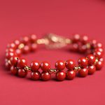 Buddha Stones Natural Cinnabar Beaded Blessing Bracelet Bracelet BS 11