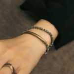 Buddha Stones Sodalite Picture Jasper Green Point Stone Harmony Wisdom Bracelet Bracelet BS 9
