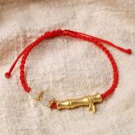 Buddha Stones Bamboo Design Luck Strength Braided Bracelet Bracelet BS 3