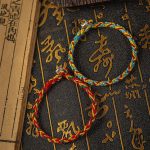 Buddha Stones "May you be good fortune and success" Lucky Multicolored Bracelet Bracelet BS 12
