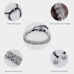 Buddha Stones Handmade Tibetan Mantra Purity Bracelet Bracelet BS 5