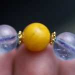 Buddha Stones Aquamarine Red Agate Peace Gourd Charm Bracelet Bracelet BS 10