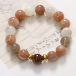 Buddha Stones Natural Sun Stone Gold Sandstone Wealth Positive Bracelet Bracelet BS 7