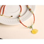Buddha Stones 925 Sterling Silver Natural Red Agate Amber Peony Confidence Charm Necklace Pendant Necklaces & Pendants BS 3
