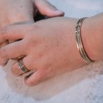 Buddha Stones Magnetic Copper Balance Adjustable Cuff Bracelet Bangle Ring Bracelet Bangle BS 6
