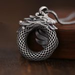 Buddha Stones 999 Sterling Silver Year Of The Dragon Auspicious Peace Buckle Carved Success Necklace Pendant Necklaces & Pendants BS 9
