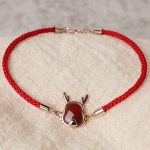 ❗❗❗A Flash Sale- Buddha Stones 925 Sterling Silver Year of the Dragon Natural Red Agate Dragon Attract Fortune Fu Character Strength Bracelet Necklace Pendant Earrings Bracelet Necklaces & Pendants BS 2