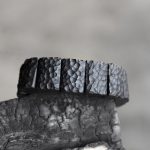 Buddha Stones Vintage Ebony Wood Texture Peace Couple Bracelet Bracelet BS 1