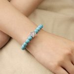 'Buddha Stones “Save A Dog” Stone Bracelet Bracelet Bracelet 1