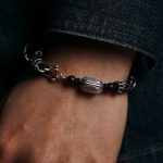 Buddha Stones 925 Sterling Silver Koi Fish Wealth Reincarnation Knot Braid String Bracelet Bracelet BS 10