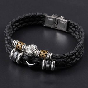 Buddha Stones 12 Constellations of the Zodiac Hematite Protection Bracelet Bracelet BS Aries