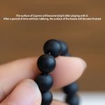 Buddha Stones Tibetan Double Layer Cypress Bodhi Lotus Healing Bracelet Bracelet BS 4