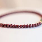 Buddha Stones Natural Strawberry Quartz Garnet Jade Lucky Fortune Fu Character Healing Charm Bracelet Bracelet BS 13