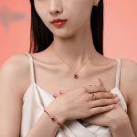 Buddha Stones 925 Sterling Silver Year Of The Dragon Luck Red Zircon Necklace Pendant Bracelet Earrings Ring (Extra 30% Off | USE CODE: FS30) Necklaces & Pendants BS 12