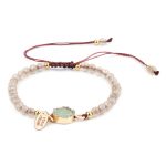 Buddha Stones Natural Crystal Charm Lucky Healing Bracelet Bracelet BS Green Aventurine