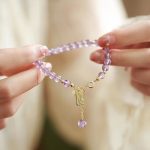 Buddha Stones Natural Amethyst Crystal Relieves Stress Bracelet Bracelet BS Amethyst (Spiritual Awareness ♥ Inner Peace)