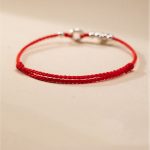 Buddha Stones 925 Sterling Silver Auspicious Clouds Peace Buckle Safe And Sound Bracelet Anklet (Extra 30% Off | USE CODE: FS30) Bracelet BS 8