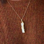 Buddha Stones Jade Dragon Phoenix Copper Protection Necklace Pendant Necklaces & Pendants BS 8