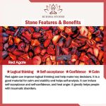 Buddhastoneshop  features and benefits of red agate