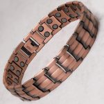 Vintage Magnetic Solid Copper Cuff Bracelet Bangle Bracelet Bangle BS main