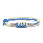 Buddha Stones Simple Design King Kong Knot Strength Braid String Bracelet Bracelet BS Blue(Bracelet Size 15-25cm)