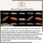 Buddha Stones Tibet Om Mani Padme Hum Dzi Bead Dorje Vajra Pattern Wealth Rotatable Necklace Pendant Necklaces & Pendants BS 12